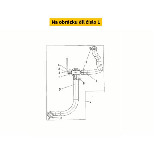 Breather Tube Clip 17369-M9Q-000