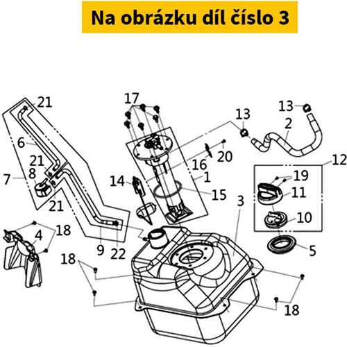 Fuel Tank 17500-LH1-000