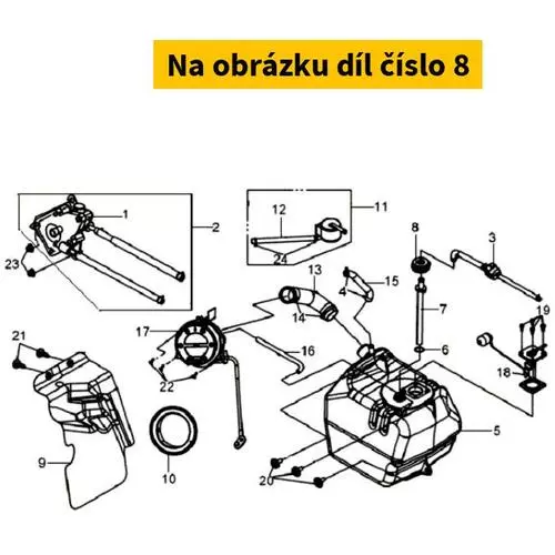 Feed Pipe Holder 17504-HMA-000