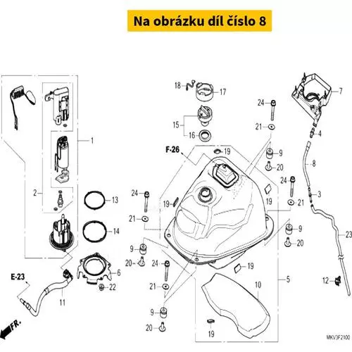 TUBE, DRAIN 17508MKTD00