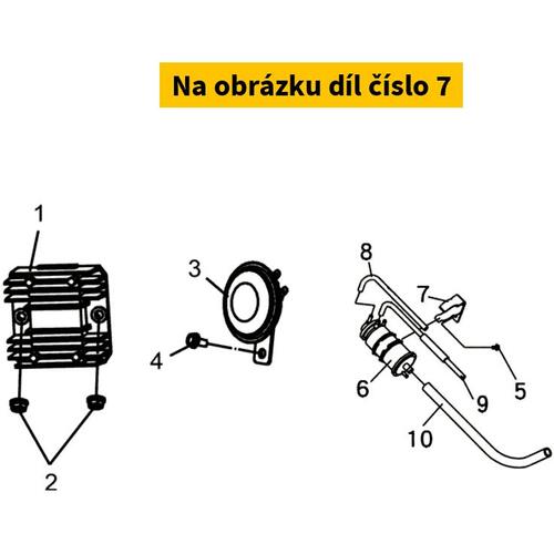 CANISTER CLAMP 17551-H3B-000