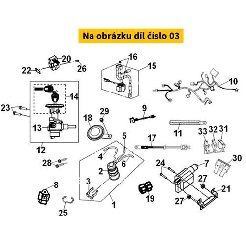 Canister Clamp 17551-XB1-000