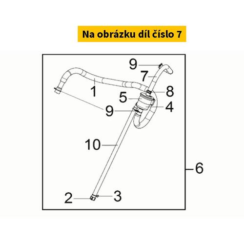 P.C.V./A.C. Tube 17562-LA2-000