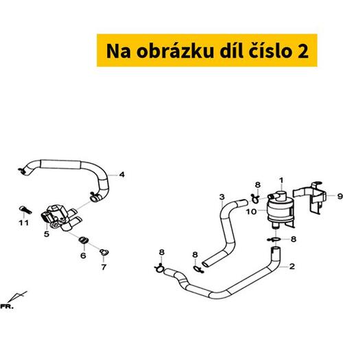 A.I.A.C. Tube A 17571-LHA-000