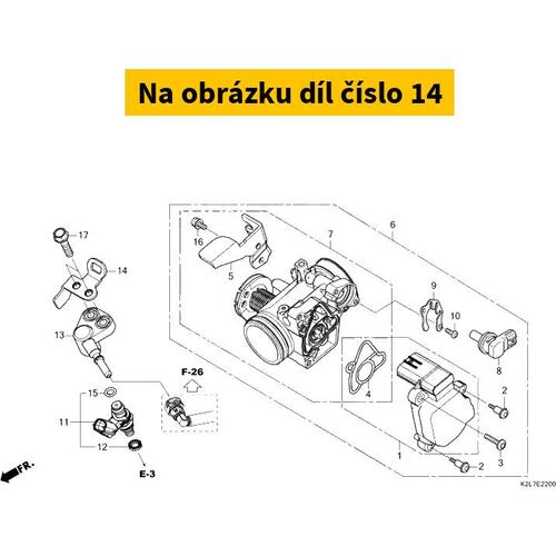 STAY, HARNESS 17571K1BT00