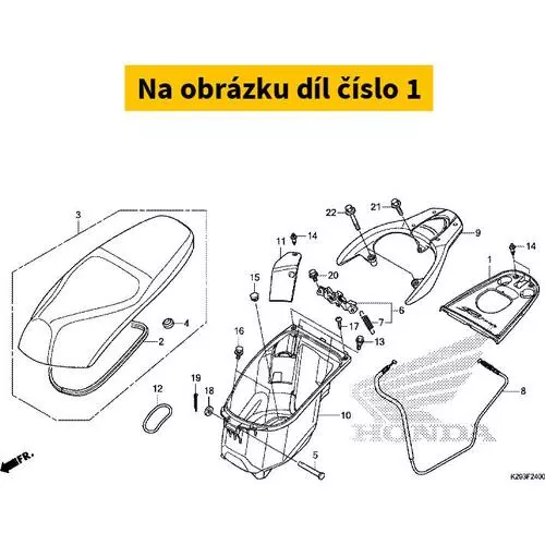 COVER, FUEL TANK 17575K29900