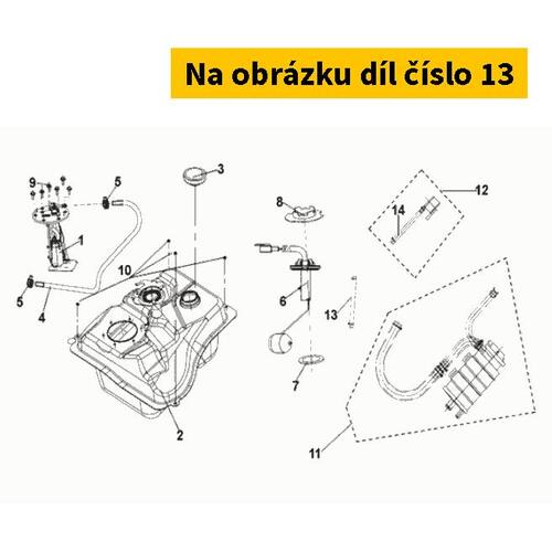 Cani. - Carb. Tube 17585-XMB-000