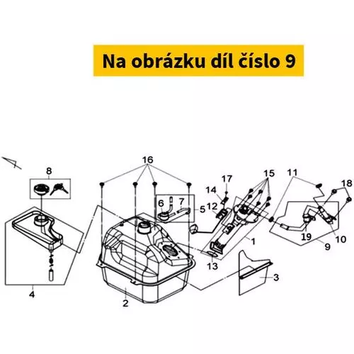 Fuel Tube Assy 17630-L6C-000