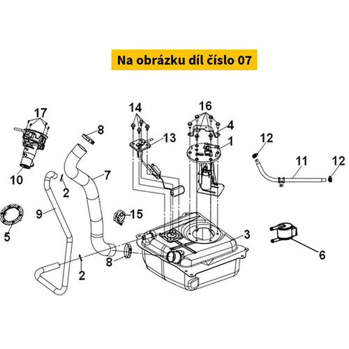 Fuel Neck Tube 17651-ZJA-000