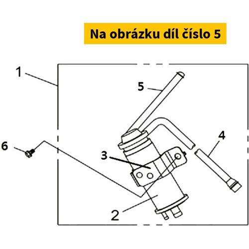 CANI-CARB. TUBE 17682-L3D-000