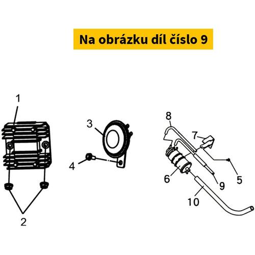 CANISTER AIR/C TUBE 17688-FSA-000