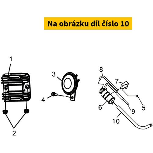 CANISTER AIR TUBE 17689-FSA-000