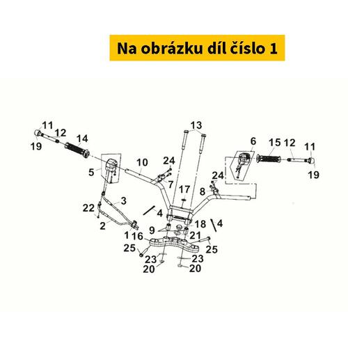 Throt. Cable Clamp 17787-L5B-000