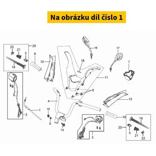 Throttle Cable Comp. 17910-HLK-000