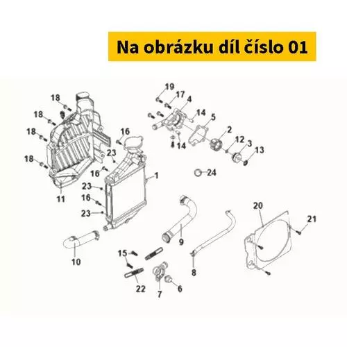 Radiator Comp. 19000-MA2-000