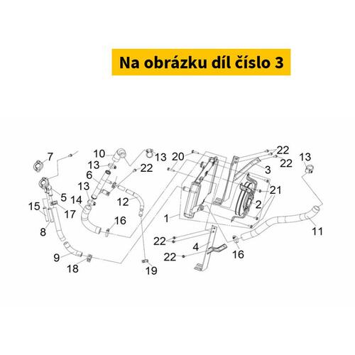 R. Radiator Mounting Brkt. 19020-TL1-000