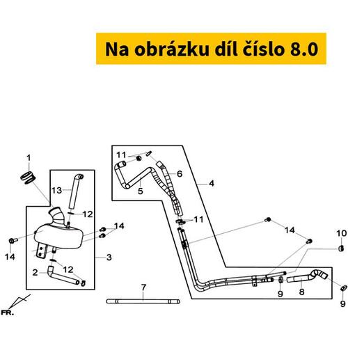 Water Hose C 19503-LDA-000