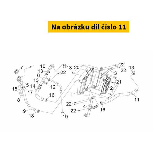 Radiator Hose C 19503-TL1-000