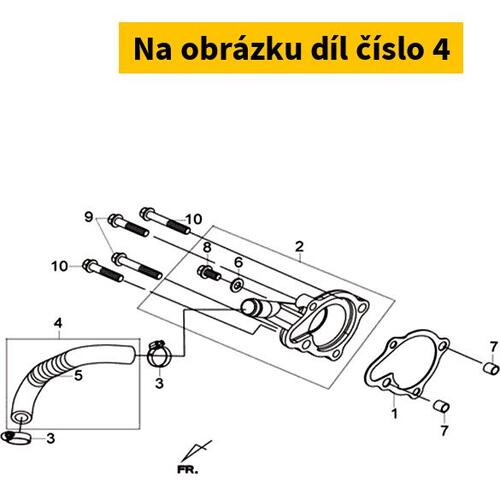 Water Hose Assy 1950A-LEA-000