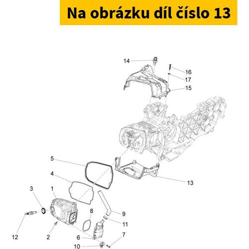 Exhaust Side Shroud 1A000763