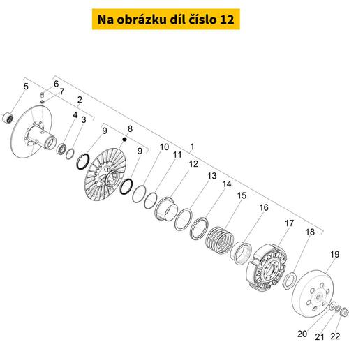 Pulley-Side Cup 1A001578