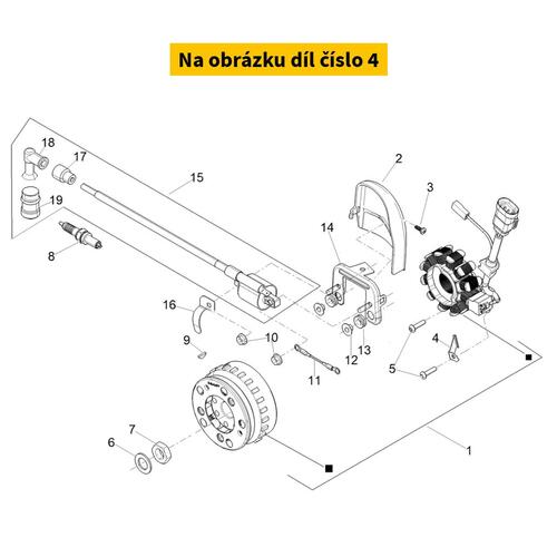 Pick-Up Plate Containment Cables 1A001793