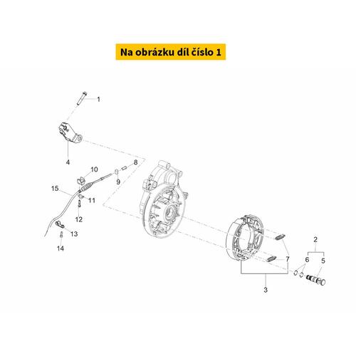 Flanged Hex Head Screw M6x35 1A003063