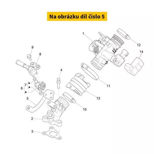 Fuel Pipe Bracket With I.P. 1A004052