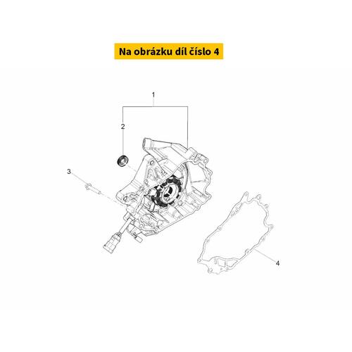 Flywheel Cover Gasket 1A006482