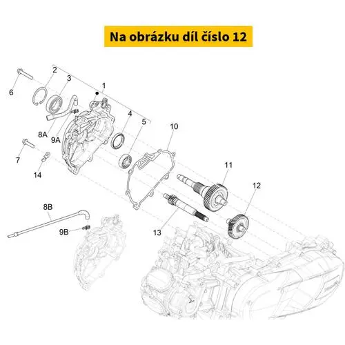 Complete Layshaft 1A007148