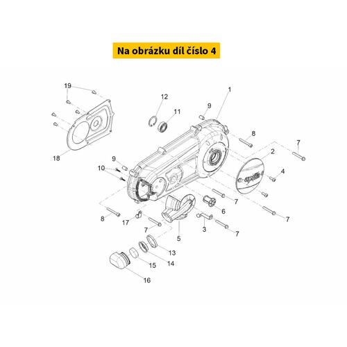 Covex Head Screw With Torx 1A008521