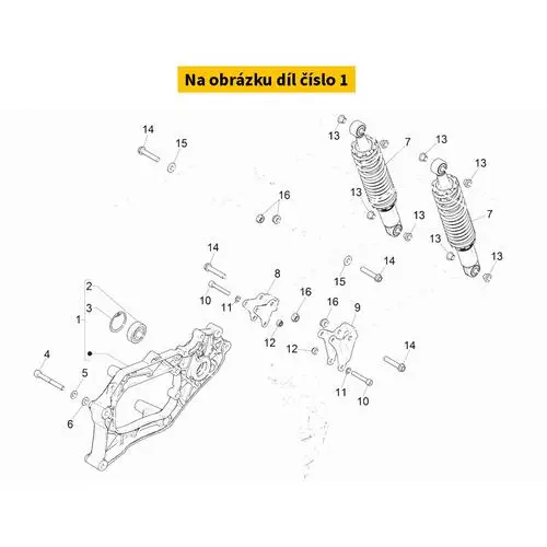 Right Suspension Arm Assy 1A011260