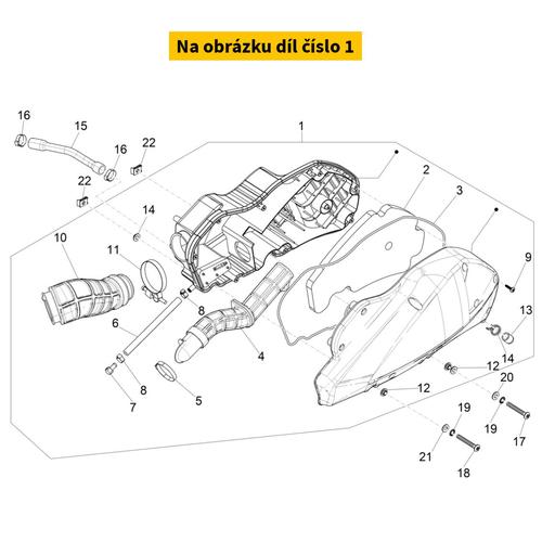 Complete Air Cleaner Box 1A011535