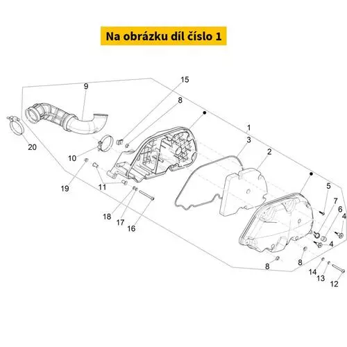 Complete Air Cleaner Box 1A011905