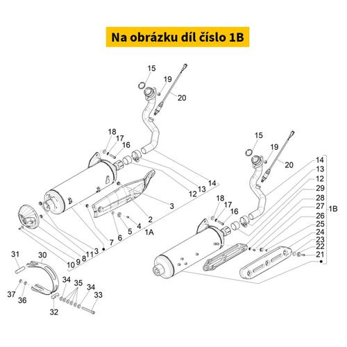 Uitlaat Met Bescherming 1A0119865