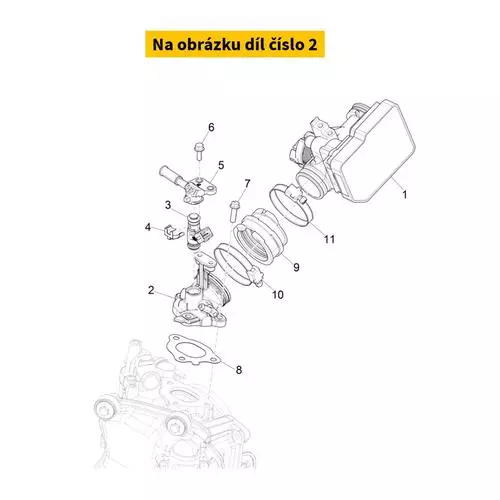 Verbinding Inlaat Met O.D. 1A015325