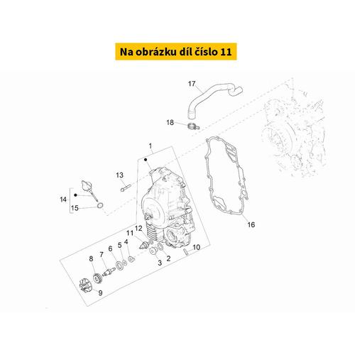 Sensor Min. Oliedruk 1A016409