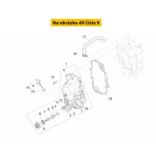 Rotor Waterpomp Cpl. 1A016424