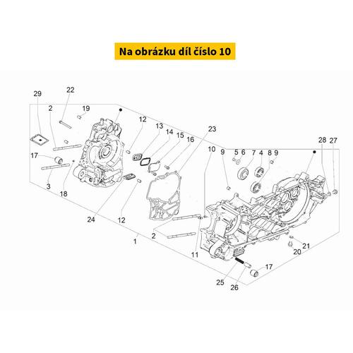 Koeling Zuiger 1A018625