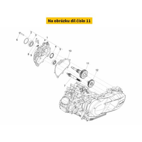 Gear Wheel With Ip 1A018845