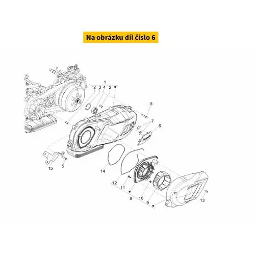 Bedekking Transmissie 1A020437