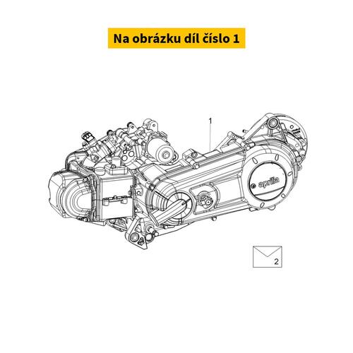 Engine 50 4T 3V E5 HE NEW COMFORT (NO SAS) 1A020584