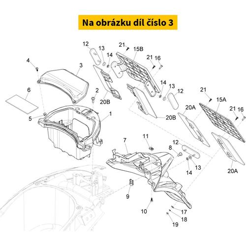 Complete Battery Cover 1B0025835