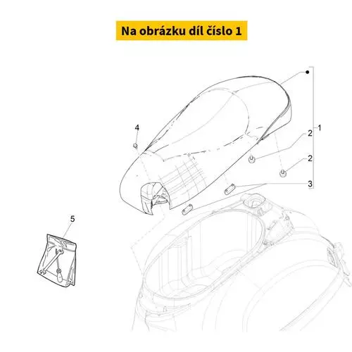 Saddle assembly 1B004763