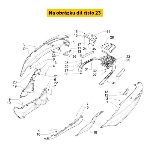 Rear Handle 1B0051530000C