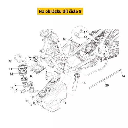 Fuel Recovery Tank 1B006529