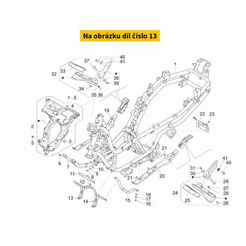 Radiator Support Frame With Cataphoresis 1B0069494