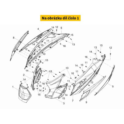 Centrale Sluiting 1B007717