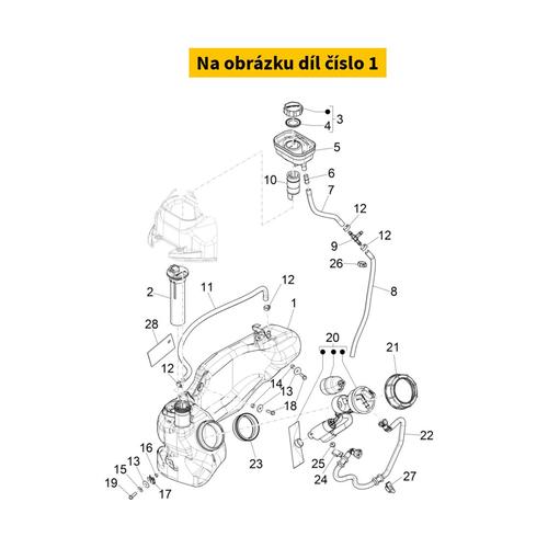 Brandstoftank 1B007862