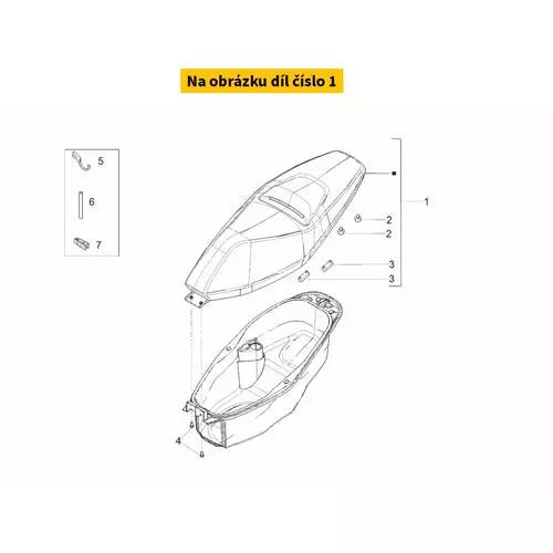 Saddle Assembly 1B008118000C1